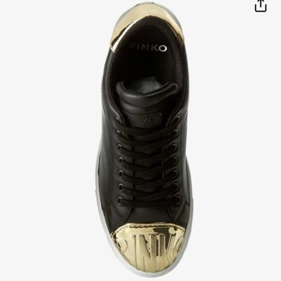 Pinko Black and Silver Sneakers - Picture 6 of 8